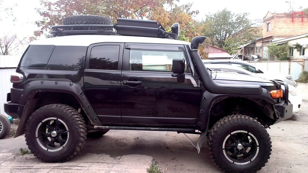 Toyota FJ Cruiser — чип-тюнинг и Euro2 и замеры на диностенде