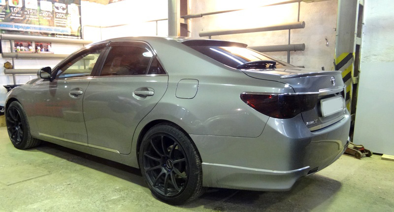 Toyota MARK X — чип-тюнинг + промывка топливной системы