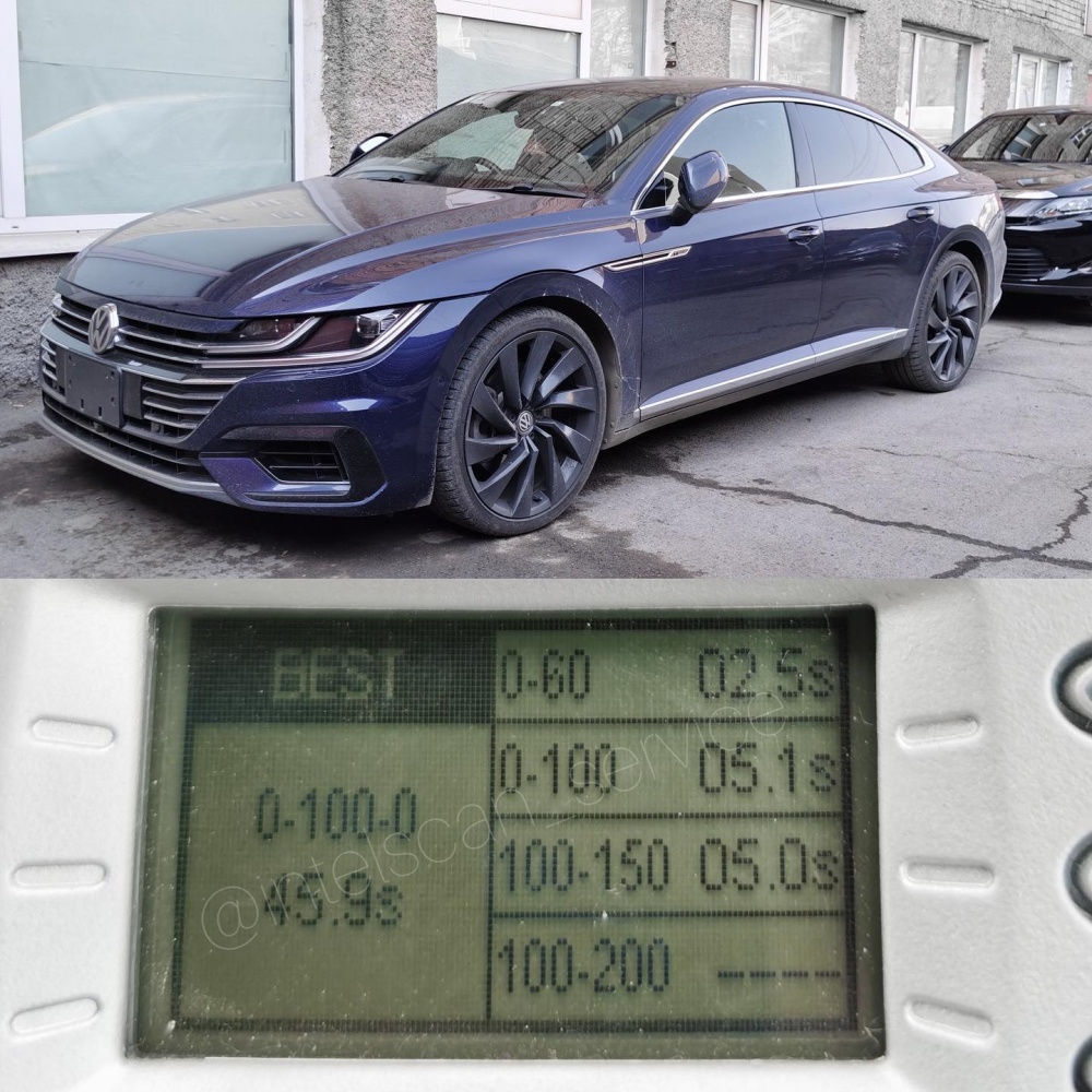 Volkswagen Arteon в топовой комплектации 2.0TSI, 280 л.с