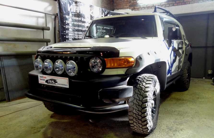 Toyota FJ Cruiser — увеличение мощности и EURO2