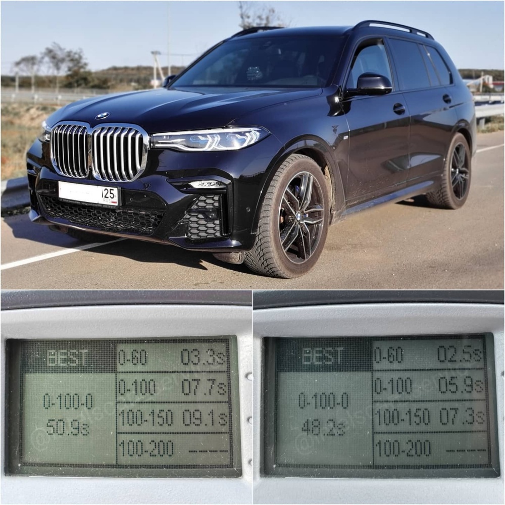 BMW X07 30D 2019 турбо дизель B57D30, в стоке 249 л.с